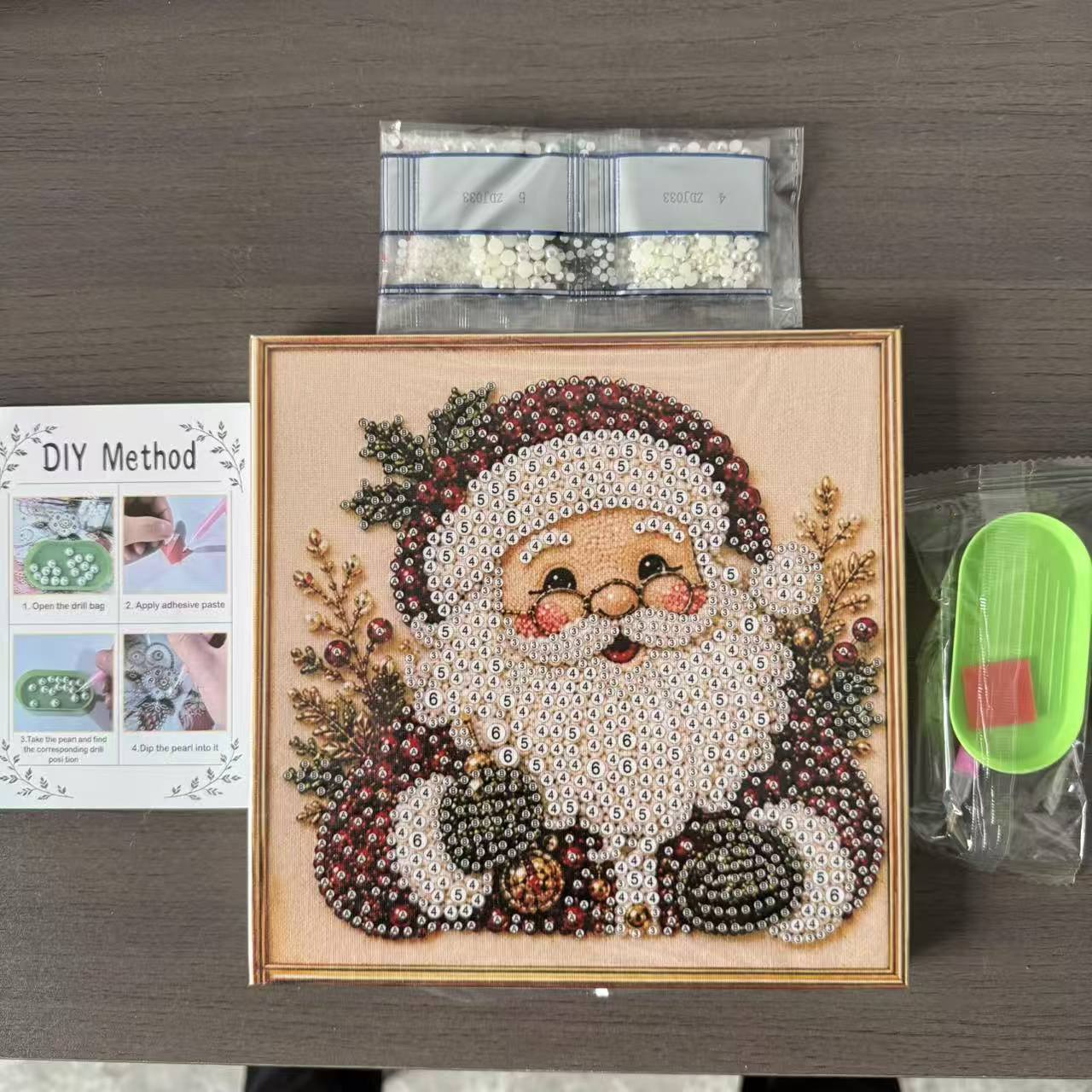 Christmas Pearl Diamond Painti - Art Craft Party 评论和价格