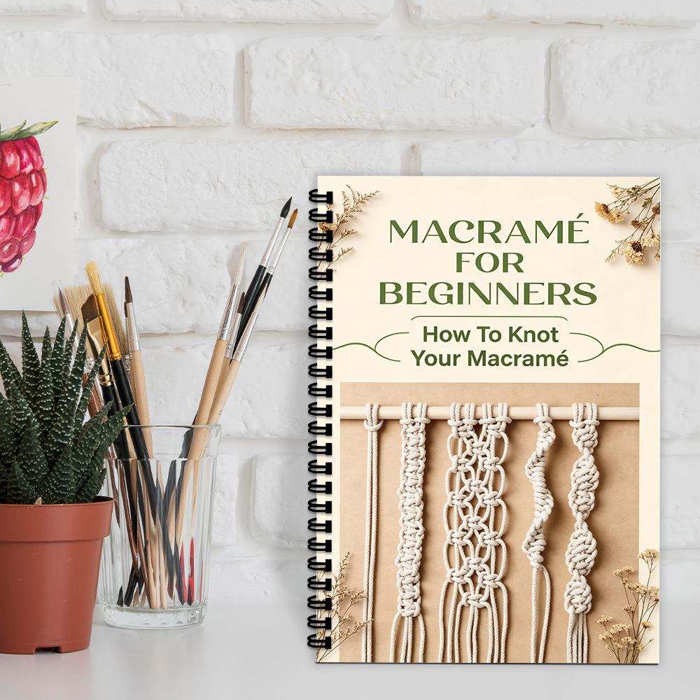 1 Book Spiral Bound Knotting N - Art Craft Notebook 评论和价格