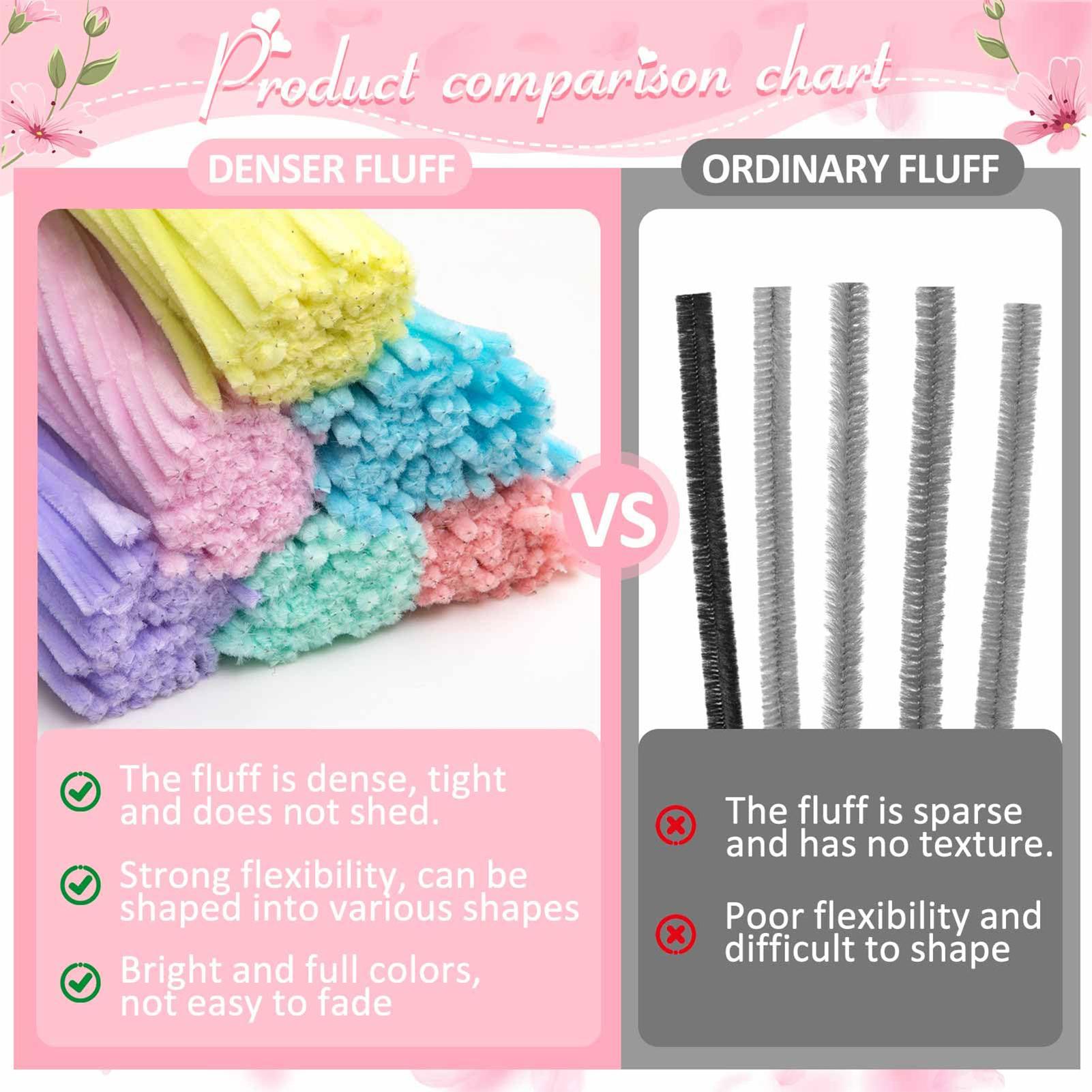 Chenille Stems Pipe Cleaners C - Art Craft Kids 评论和价格