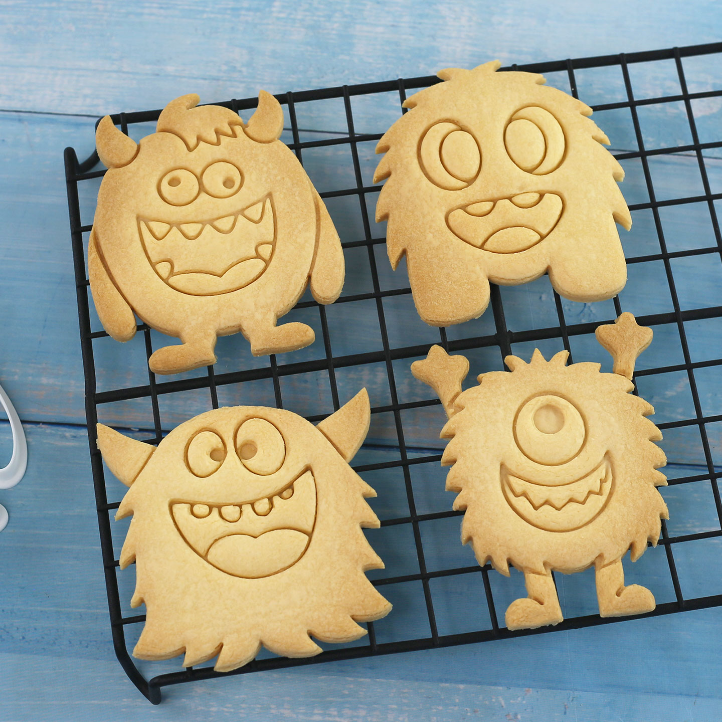 1 Pc/4 Pcs Large Monster Cooki - Art Craft Party 评论和价格