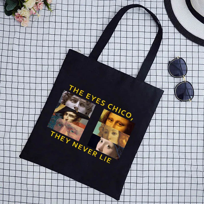 The Eyes Chico Van Gogh Fun Ar - Art Portfolio Bag 评论和价格
