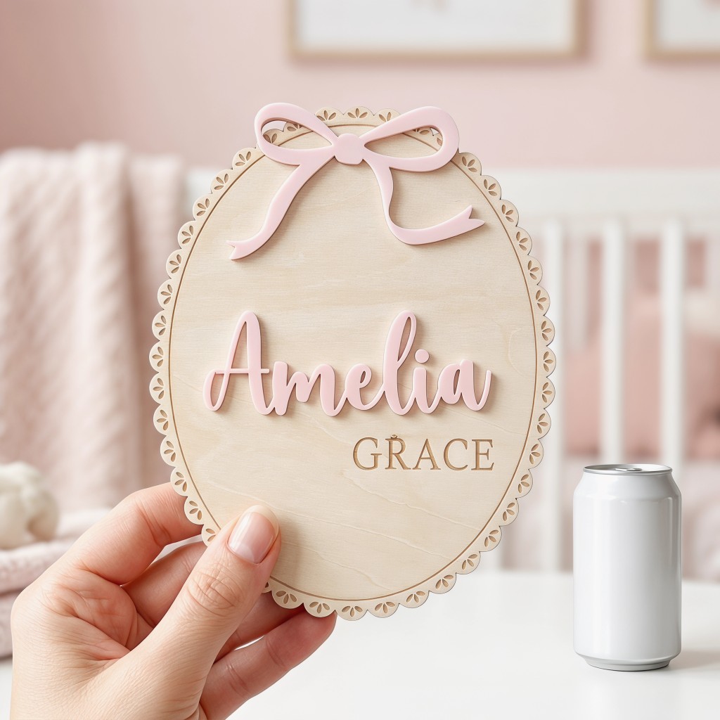1Pc Custom Bow Lace Edge Baby  - Art Craft Party 评论和价格