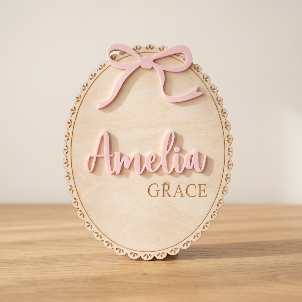 1Pc Custom Bow Lace Edge Baby  - Art Craft Party 评论和价格
