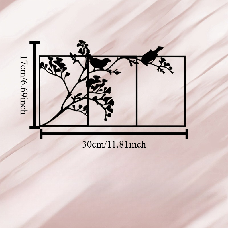 CIFBUY Metal Wall Art Bird Bra - Art Craft Zoo 评论和价格