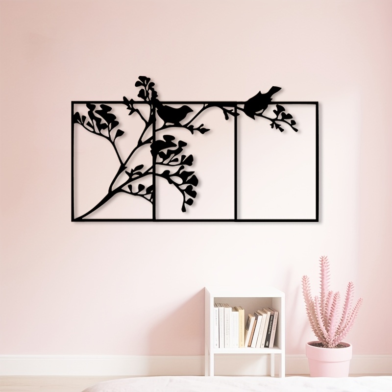 CIFBUY Metal Wall Art Bird Bra - Art Craft Zoo 评论和价格