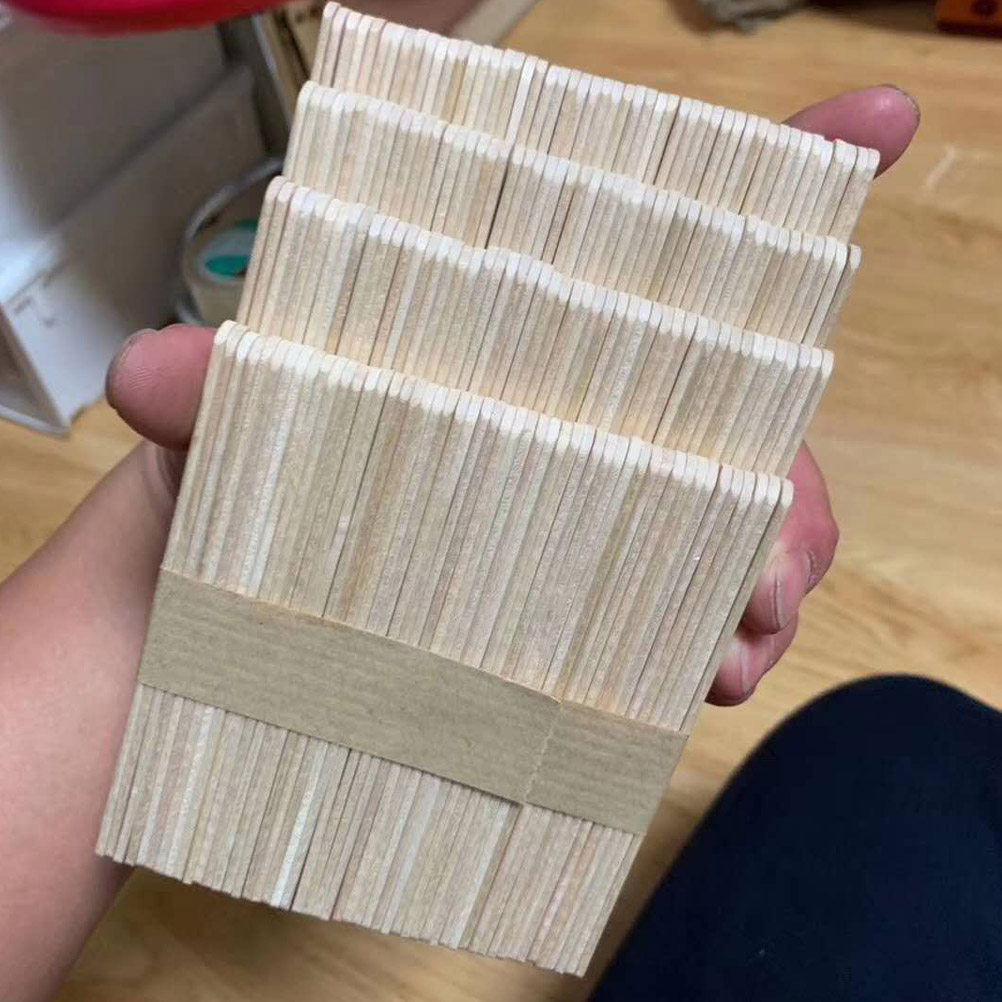 400Pcs Wood Craft Sticks Natur - Art Craft Party 评论和价格