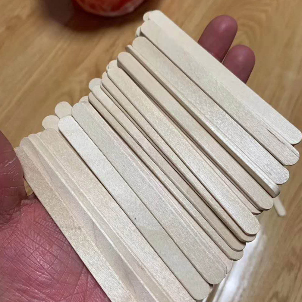 400Pcs Wood Craft Sticks Natur - Art Craft Party 评论和价格