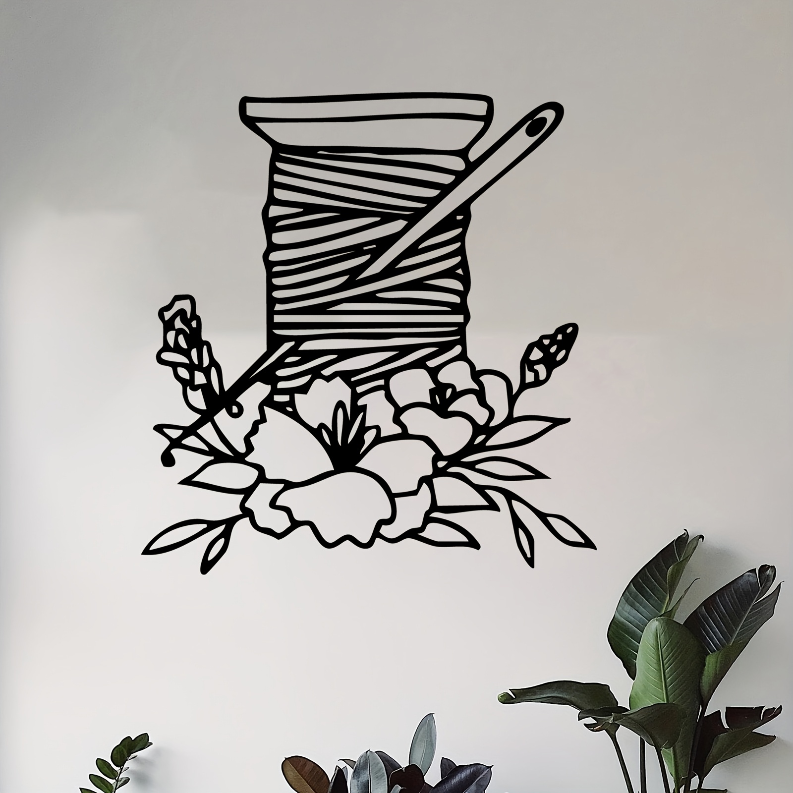 Thread Spool Floral Metal Wall - Art Craft Mother'S Day 评论和价格
