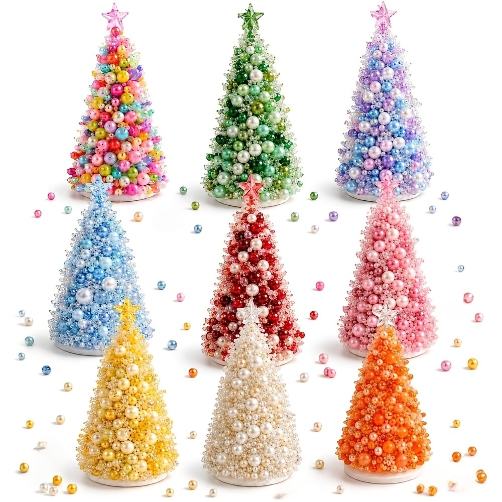 DIY Beaded Christmas Tree Kit, - Art Craft Kids 评论和价格