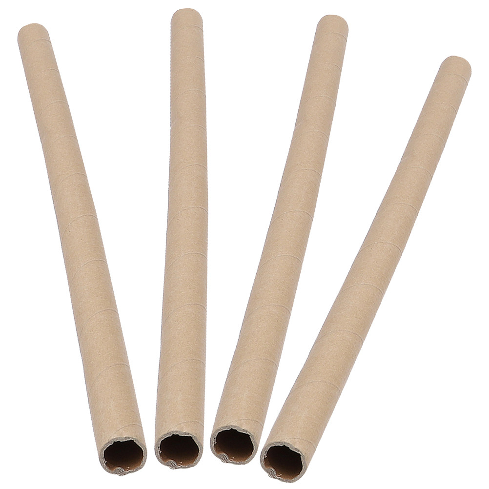 4Pcs Thick Paper Roll Tube Bla - Art Craft School 评论和价格
