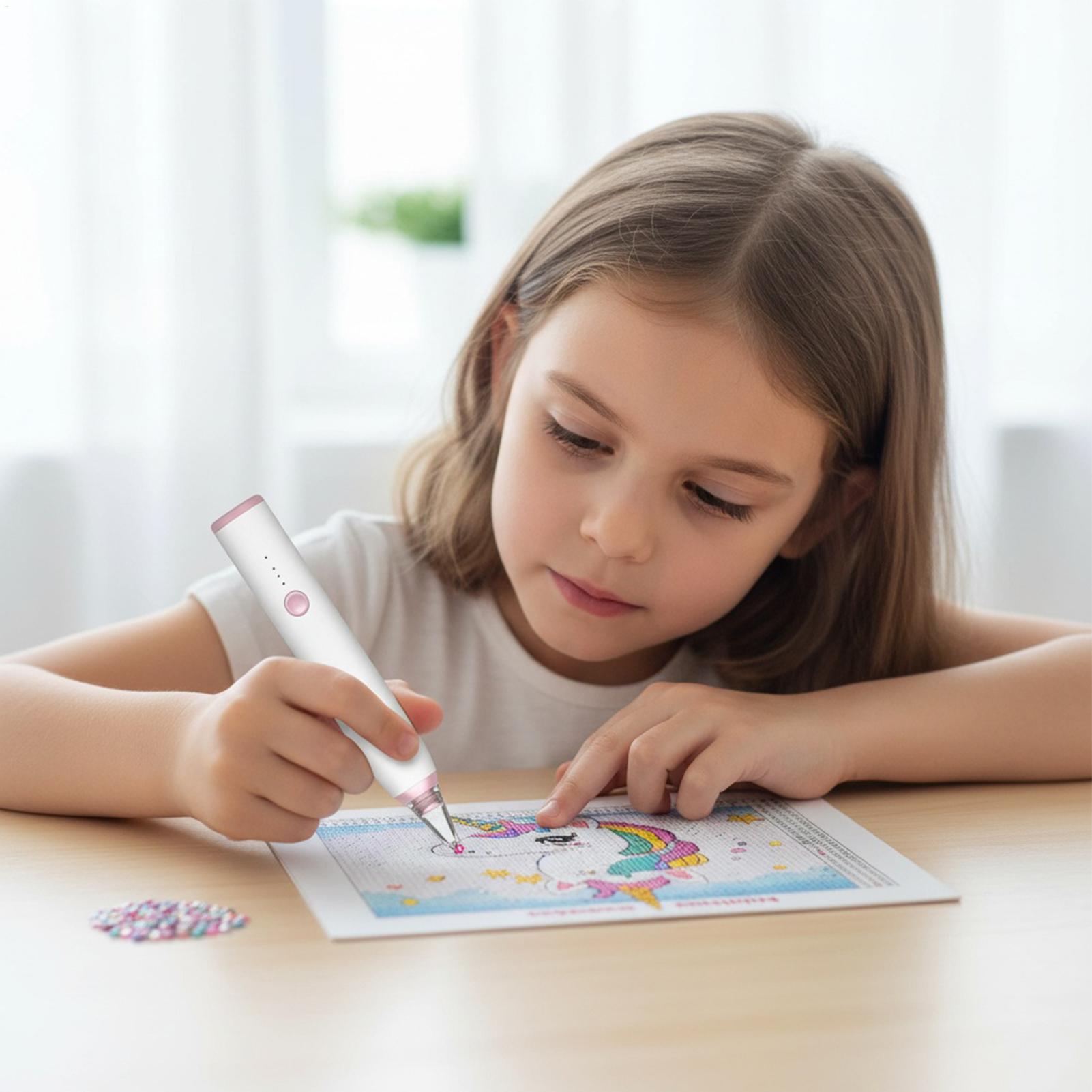 Cordless Electric Rhinestone P - Art Craft Kids 评论和价格
