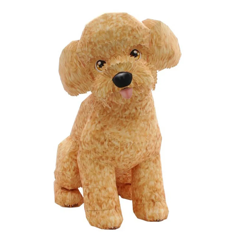 Toy Poodle Dog Folding Origami - Art And Craft Nature 评论和价格