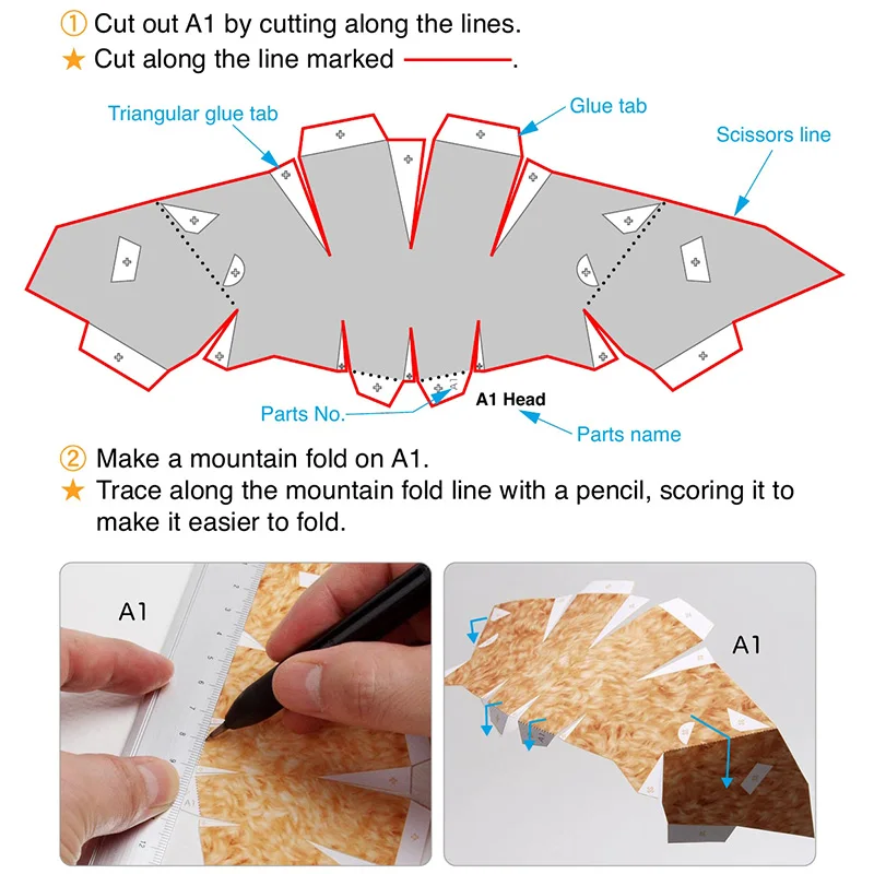 Toy Poodle Dog Folding Origami - Art And Craft Nature 评论和价格