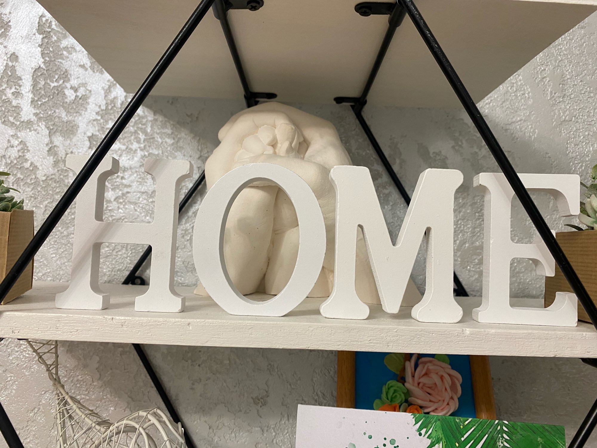 1pc 8CM White Wooden Letter En - Art Craft Letter A 评论和价格