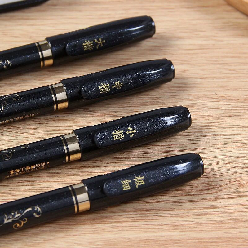4PCS/SET Calligraphy Art Marke - Art Craft School 评论和价格