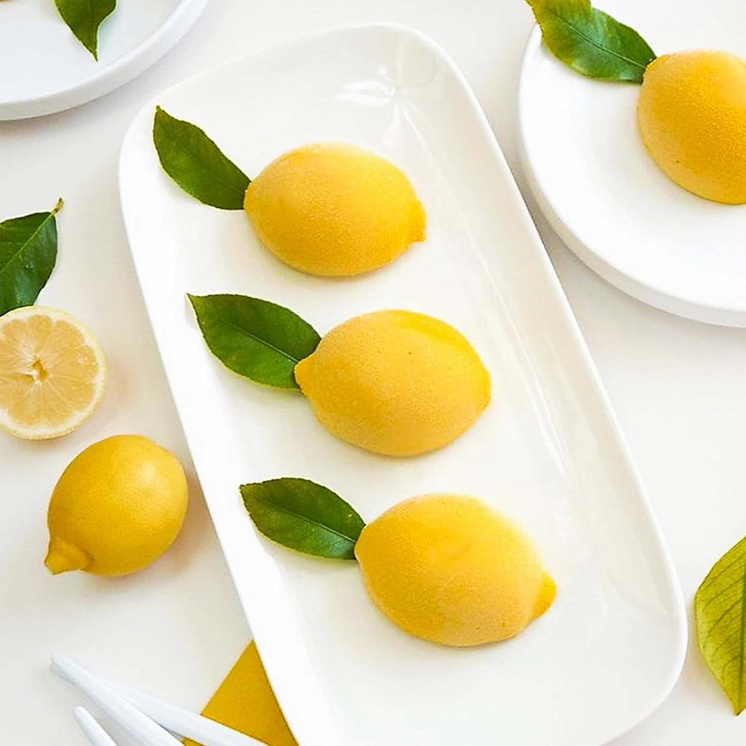 15-Cavity Silicone Lemon Mold  - Art Craft Ice Cream 评论和价格