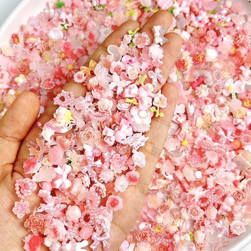 Random Mixed Sweet Pink Bow Na - Art Craft Rose 评论和价格