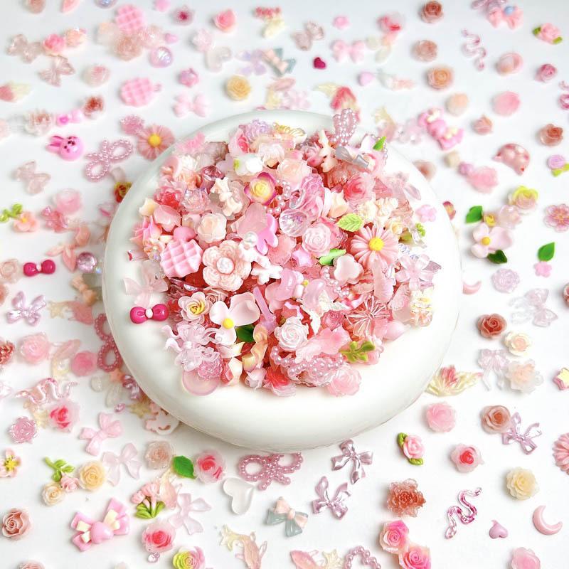 Random Mixed Sweet Pink Bow Na - Art Craft Rose 评论和价格