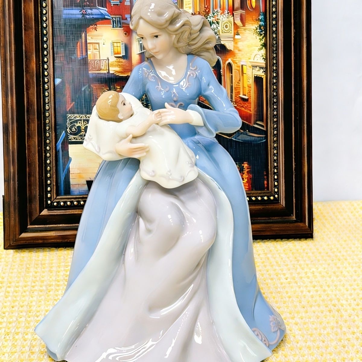 xx-Europe Mother Child Ceramic - Art Craft Mother'S Day 评论和价格