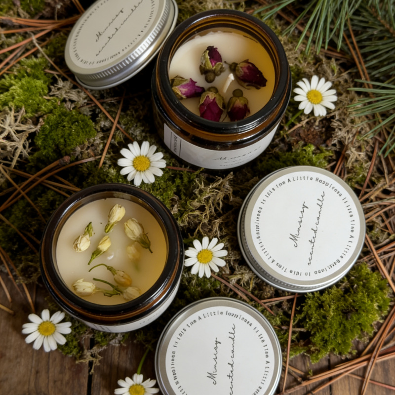 Rose Jasmine Dried Flower Scen - Soy Candle Fragrance Oil 评论和价格