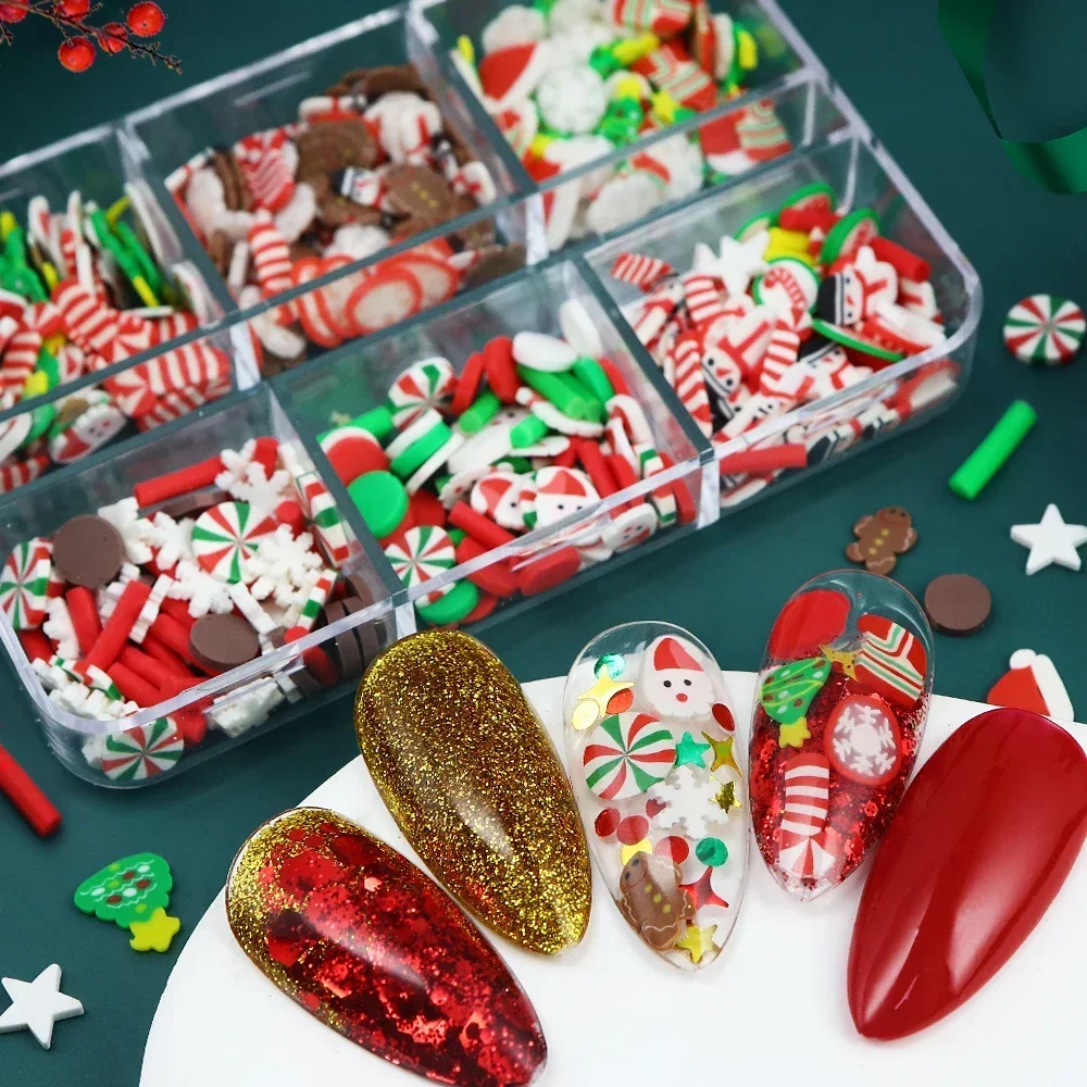 Christmas Polymer Clay Slices  - Art Craft Clay 评论和价格