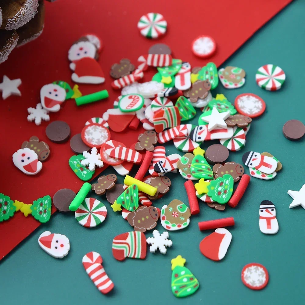 Christmas Polymer Clay Slices  - Art Craft Clay 评论和价格