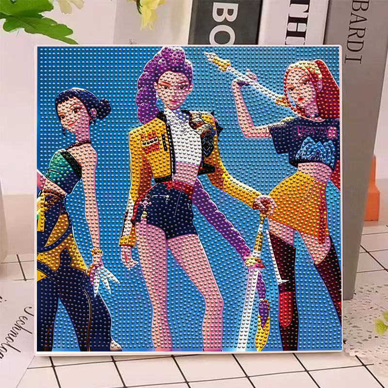 Anime Hunters Gilrs Lumi Mila  - Art Craft Materials 评论和价格