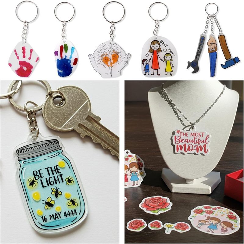 LIKE WISH Shrink Plastic Art S - Art Craft Mother'S Day 评论和价格
