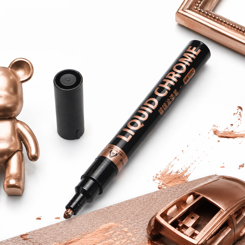 2mm Liquid Chrome Marker High  - Art Craft Rose 评论和价格