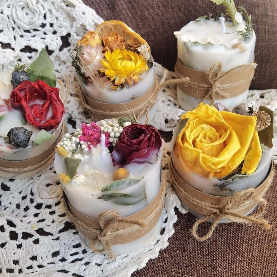 Artistic Dried Flower Aromathe - Soy Candle Fragrance Oil 评论和价格