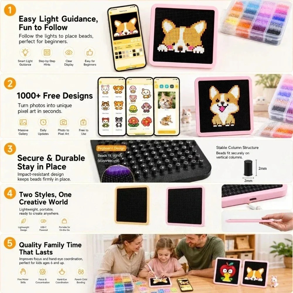 App Controlled LED Pixel Light - Light Art And Craft 评论和价格