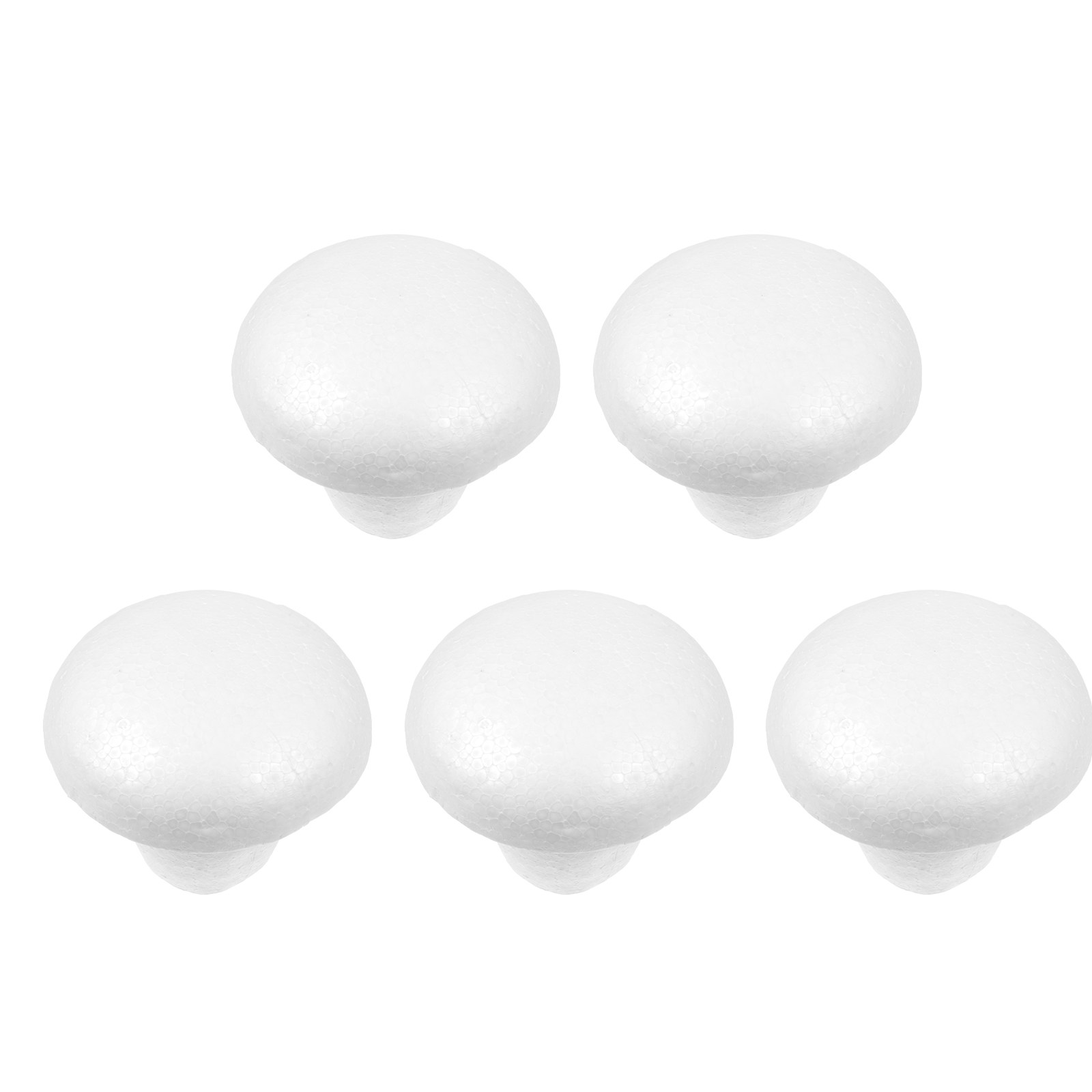 5Pcs White Foam Mushroom Cutou - Art Craft Party 评论和价格