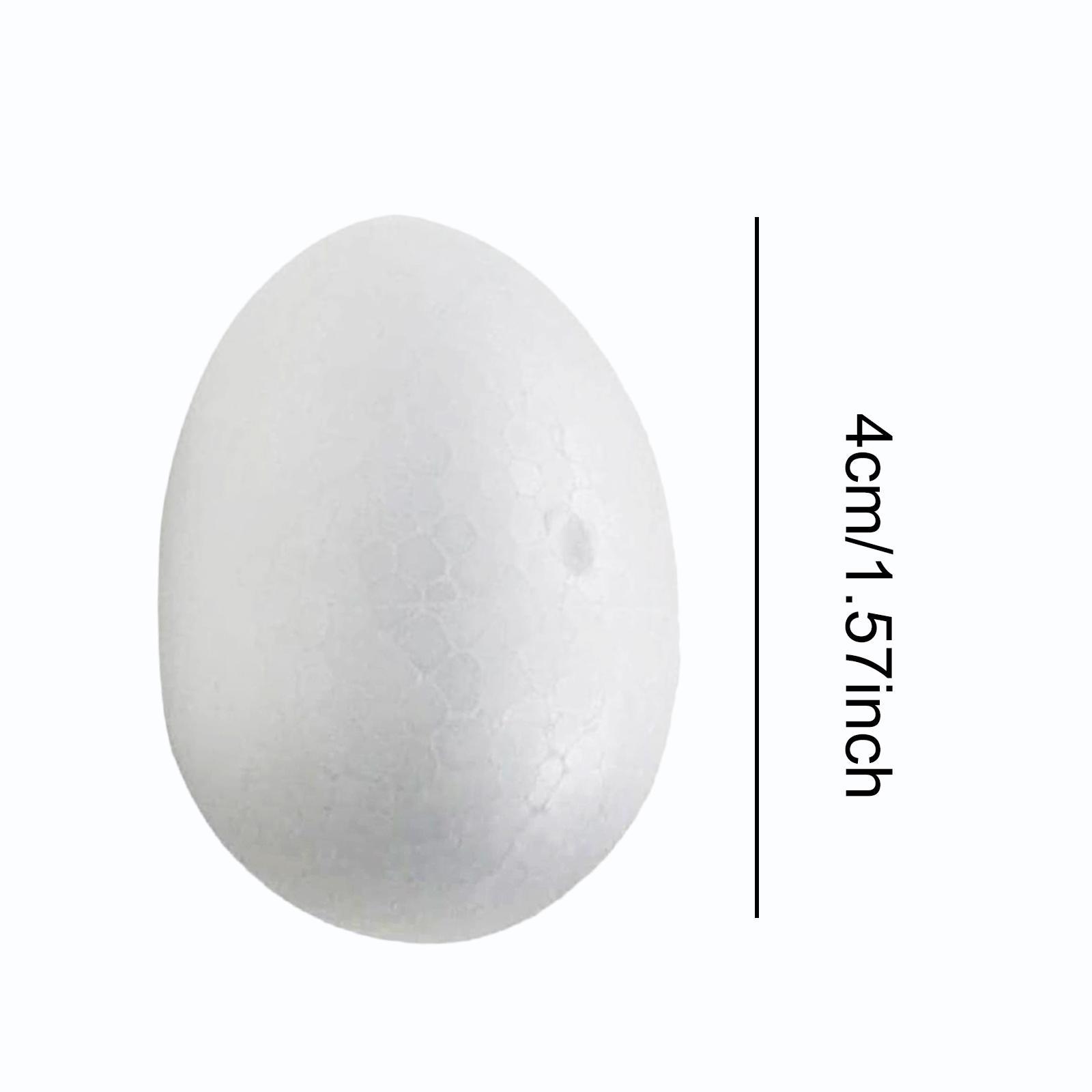 Foam Easter Eggs White Craft D - Art Craft School 评论和价格