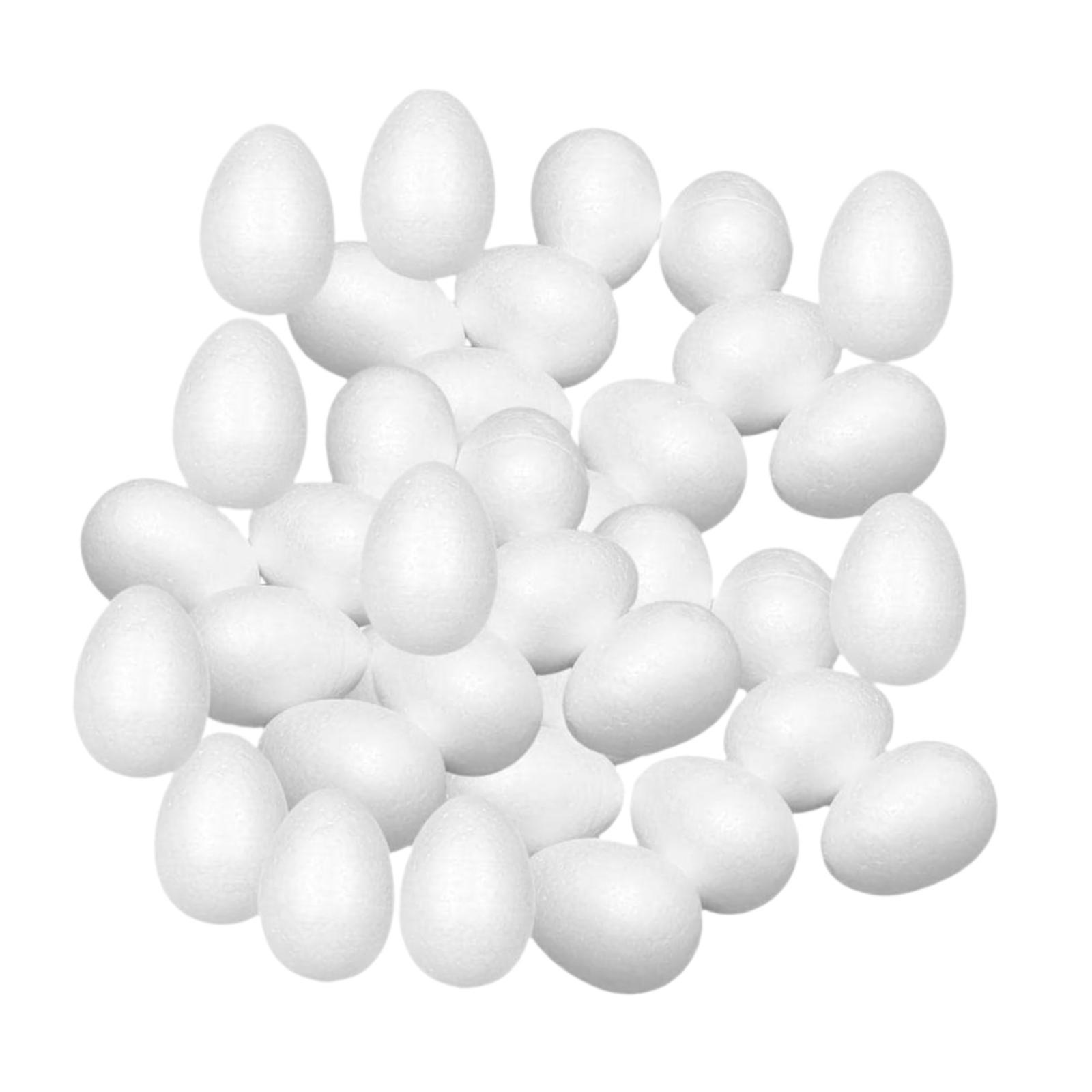 Foam Easter Eggs White Craft D - Art Craft School 评论和价格