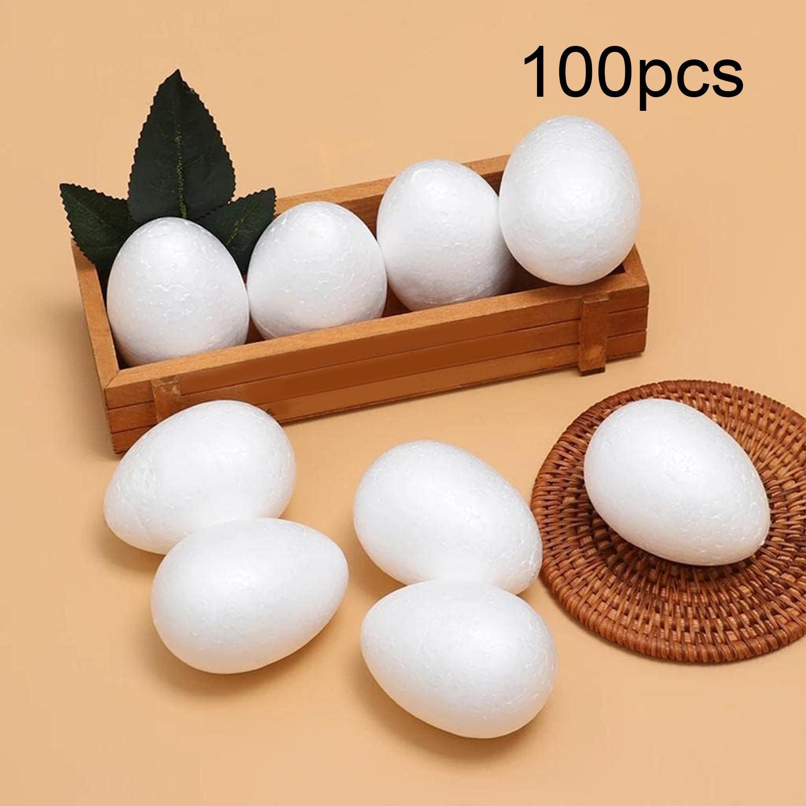 Foam Easter Eggs White Craft D - Art Craft School 评论和价格