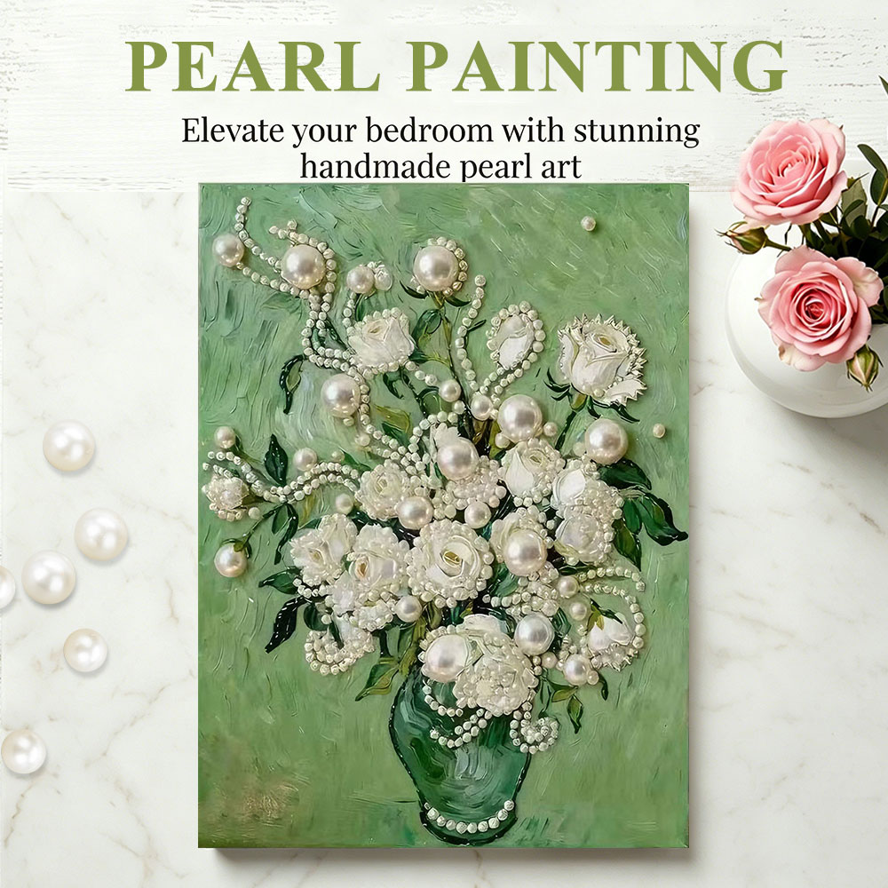 Huacan DIY Pearl Art Painting  - Art Craft Rose 评论和价格