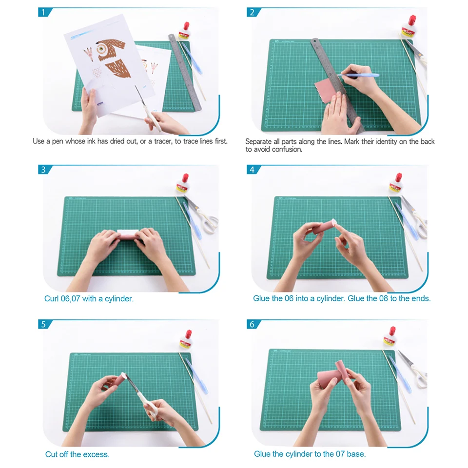 Little Owl Origami Art Mini 3D - Art And Craft Nature 评论和价格
