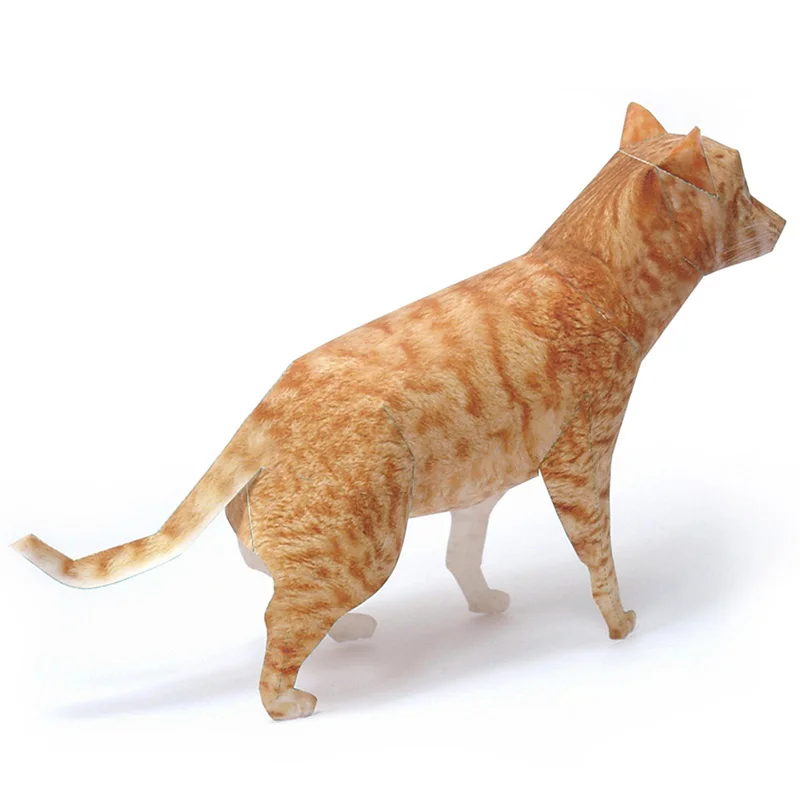Ocicat Cat Orange Tabby Origam - Art And Craft Nature 评论和价格